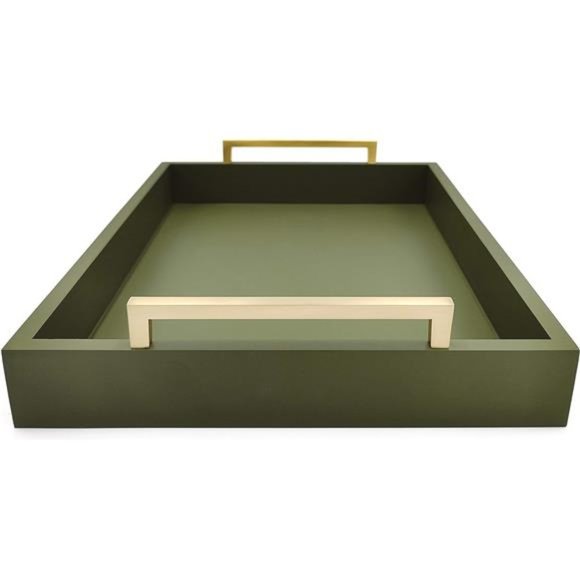 Home Decorative Coffee Table Tray - Ottoman Tray - Breakfast, Drinks, Liquor - Picture 2 of 4